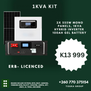 1kVA Full Solar Kit
