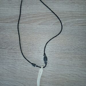 Men's tribal tooth necklace
