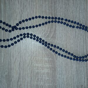 Black beaded necklace