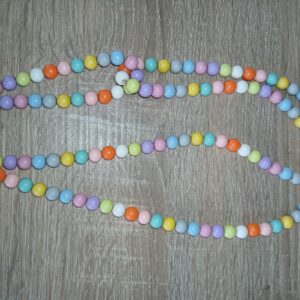 Colourful beaded necklace for kids JK0001