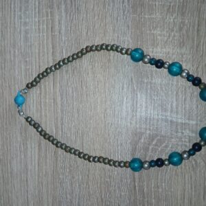 Beautiful Blue beaded necklace