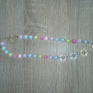 Colourful beaded necklace for kids JK0003